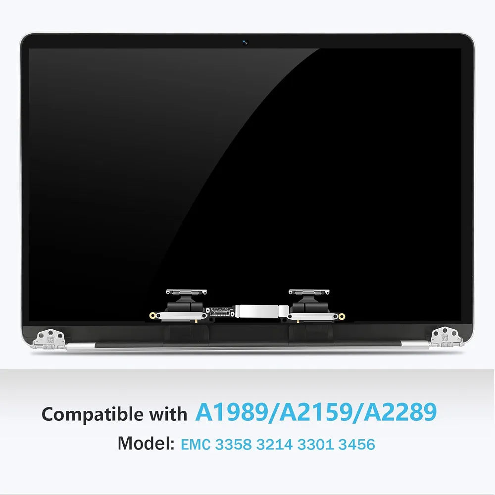 Replacement Screen 13.3" for MacBook Pro 13-inch 2018-2019-2020Year Retina Model:A1989 A2159 A2289 A2251( Model:EMC 3358 3214 3301 3348 3456) Full LCD Screen Display Assembly(Silver)