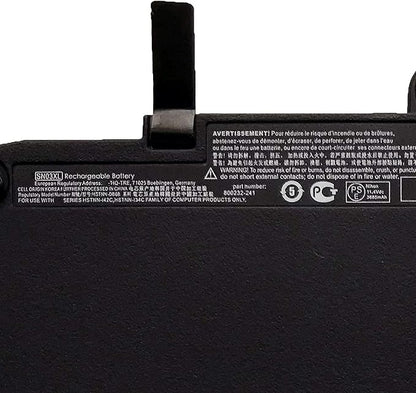SN03XL Laptop Battery Replacement for HP EliteBook 820 G3 725 G3 Series SN03044XL HSTNN-DB6V 800232-241 800514-001 (11.4V 44Wh)